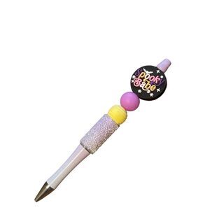 ￼Beaded pen‎